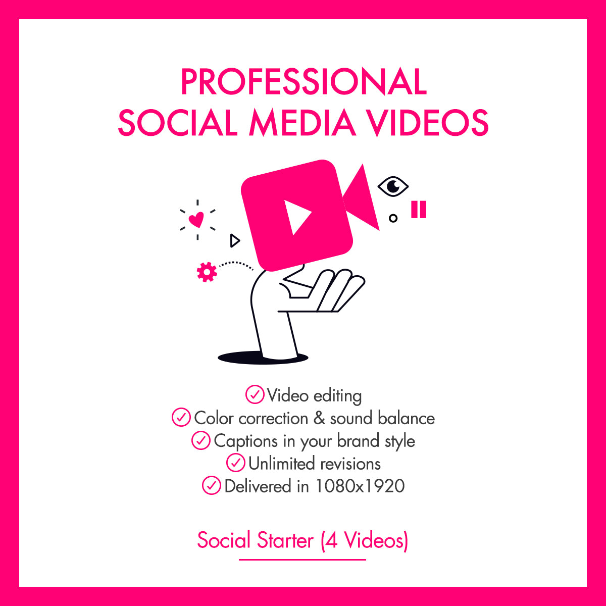 🎬 Video Editing & Production