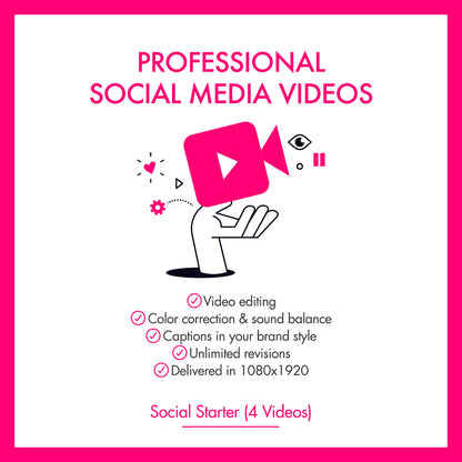 🎬 Video Editing & Production